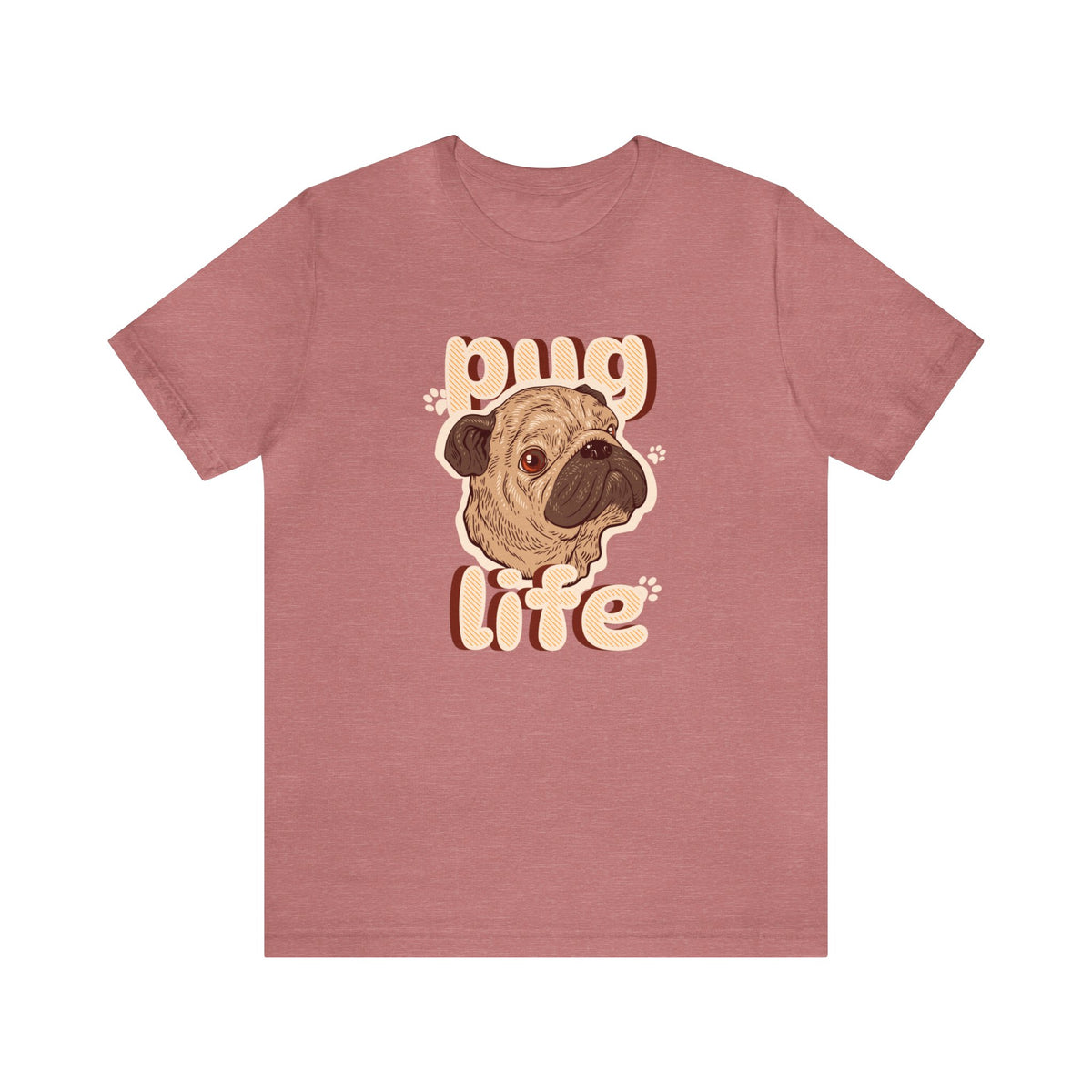 Unisex Jersey Short Sleeve Pug life