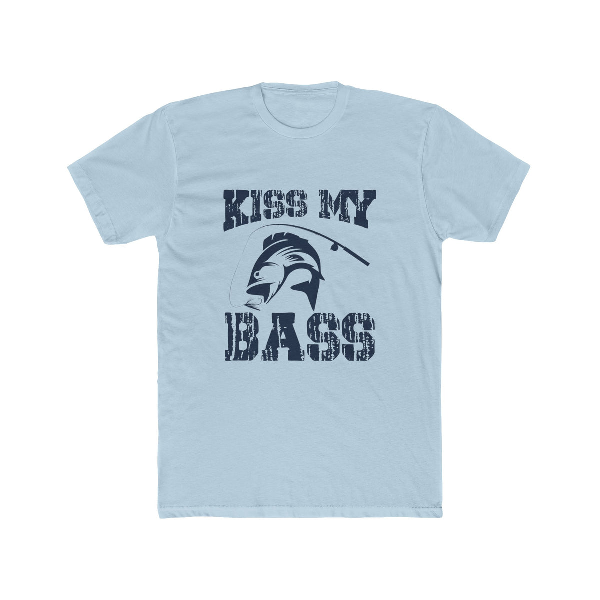 Unisex Cotton Crew Tee Kiss My Bass