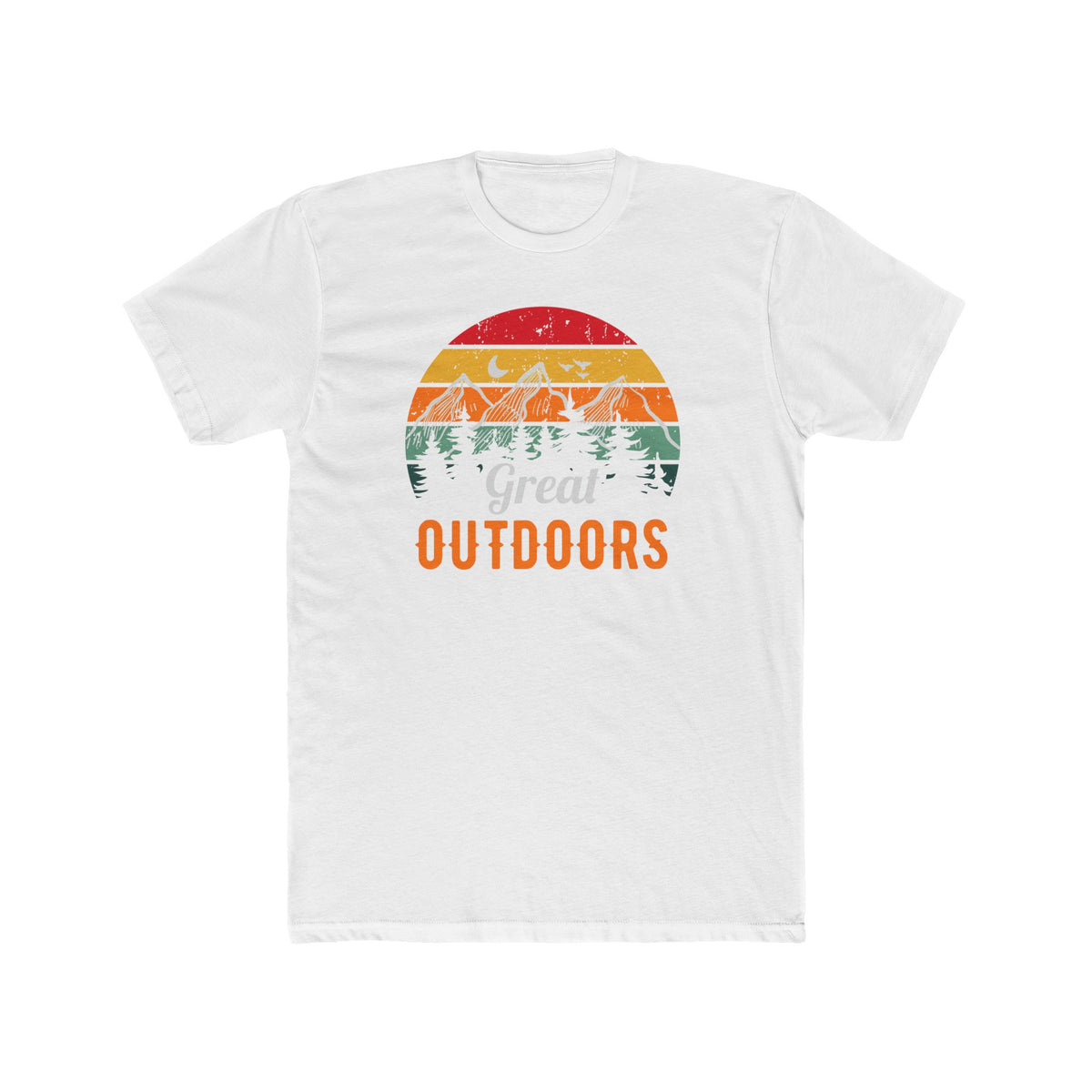 Unisex Cotton Crew Tee Great Outdoors