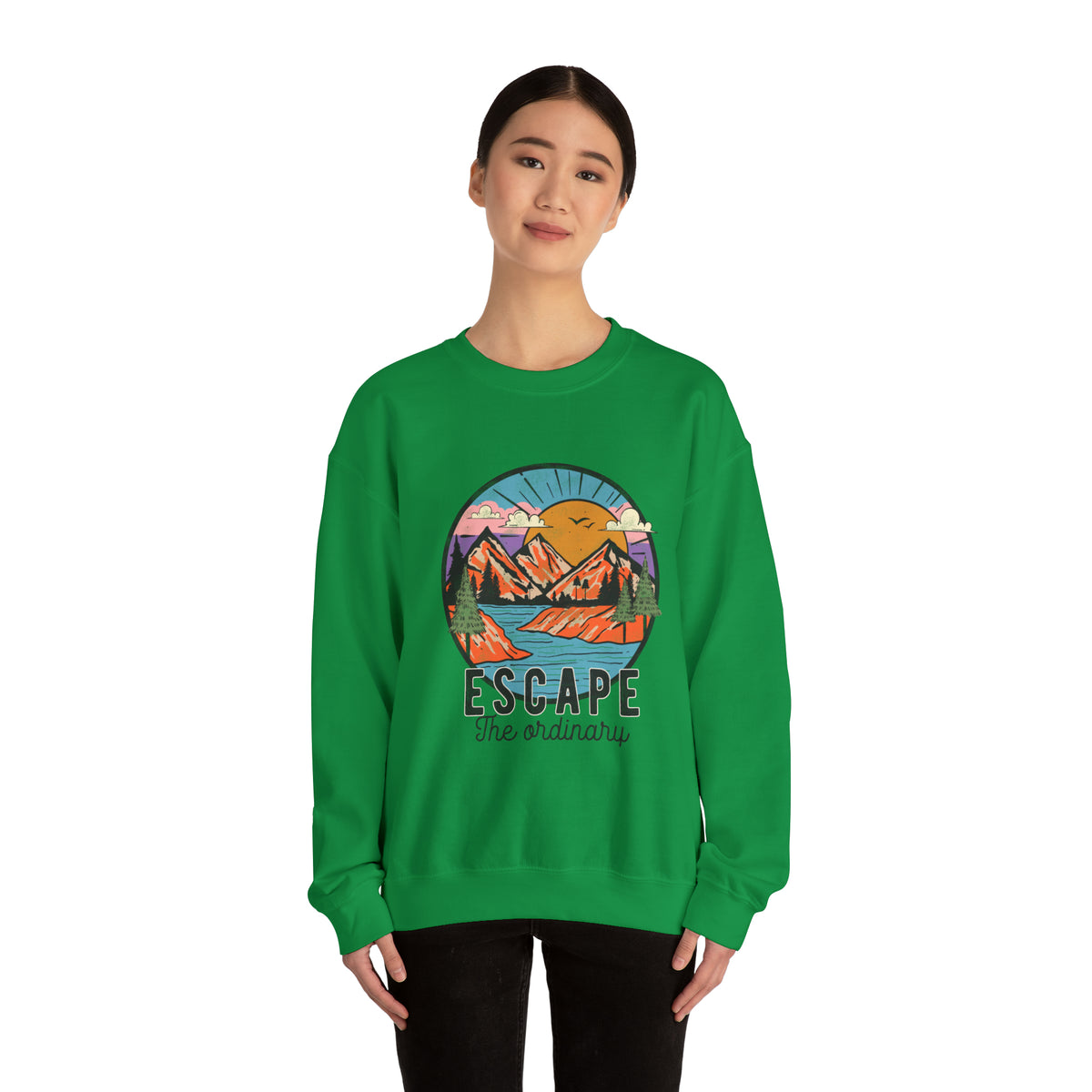 Unisex Heavy Blend™ Crewneck Sweatshirt ESCAPE