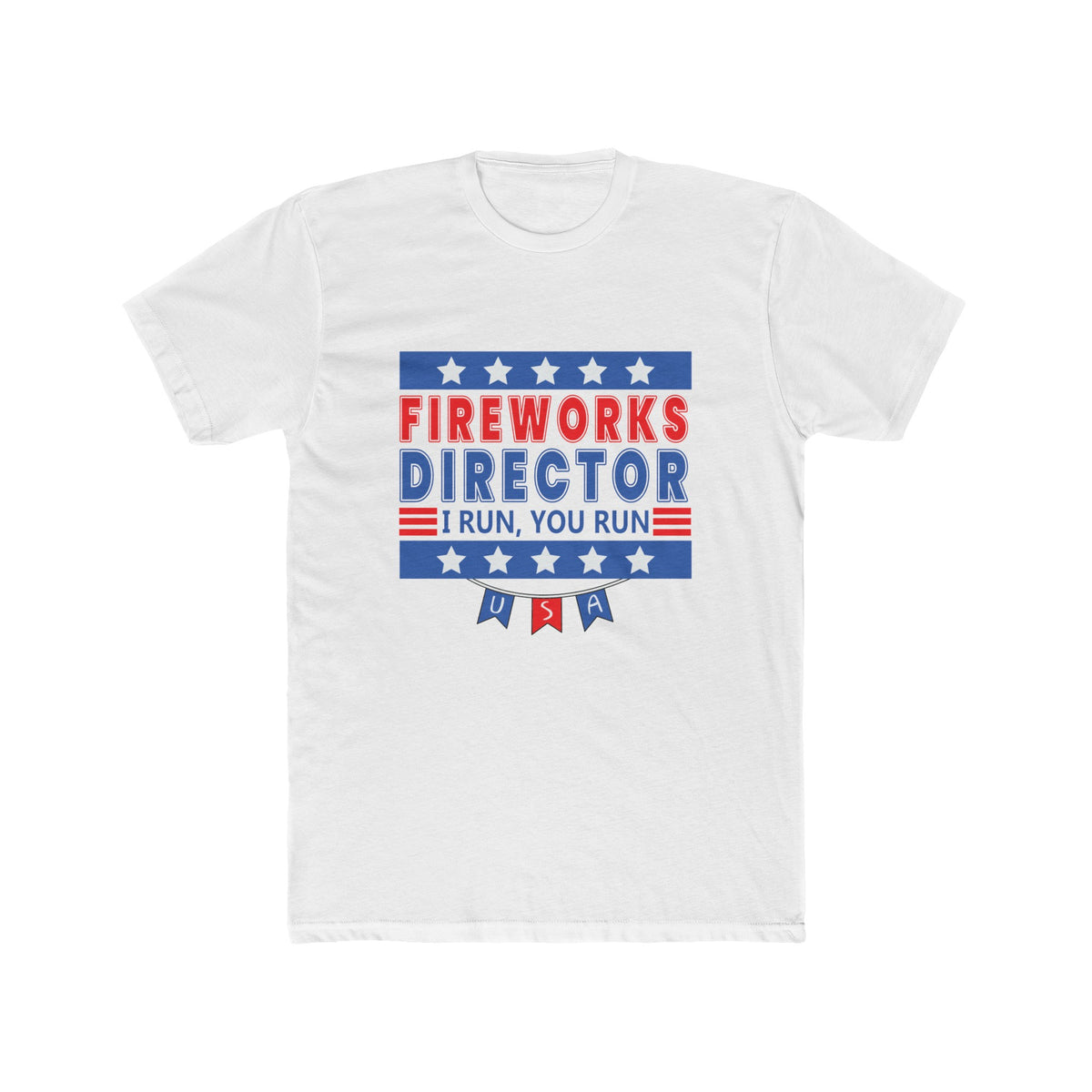 Unisex Cotton Crew Tee Firework Director