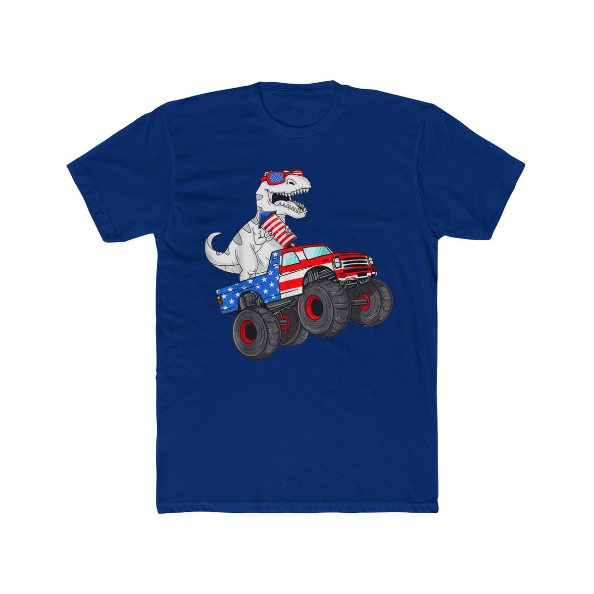 Unisex Cotton Crew Tee T-rex