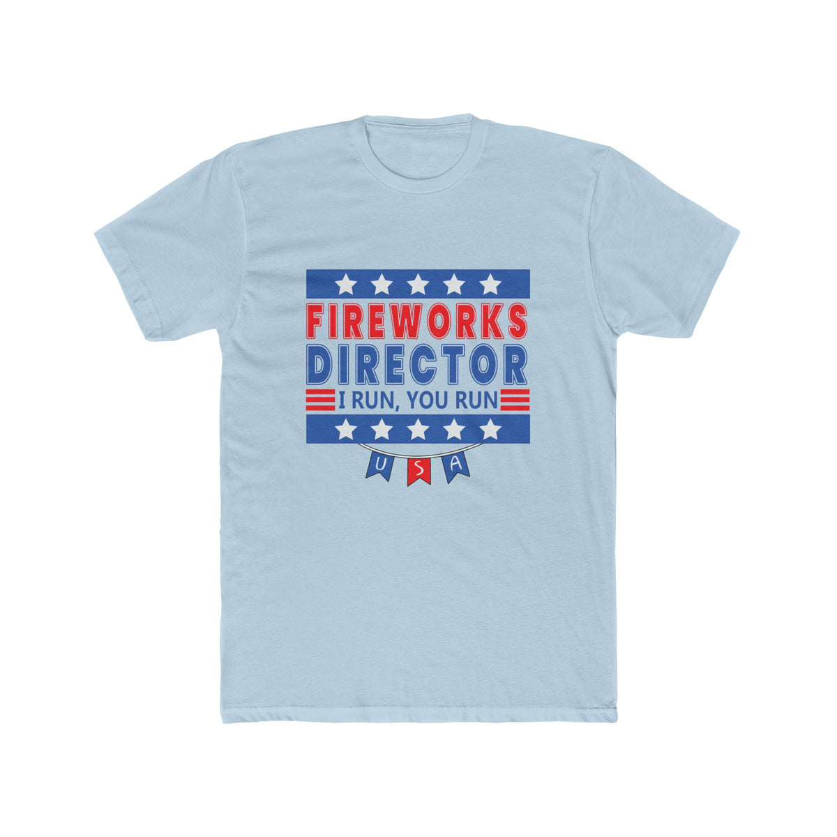 Unisex Cotton Crew Tee Firework Director