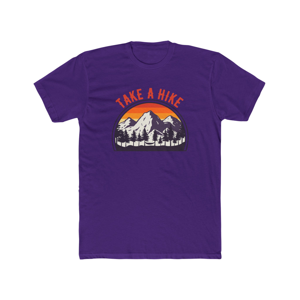 Unisex Cotton Crew Tee Take A Hike