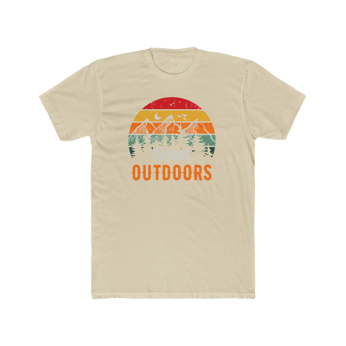 Unisex Cotton Crew Tee Great Outdoors