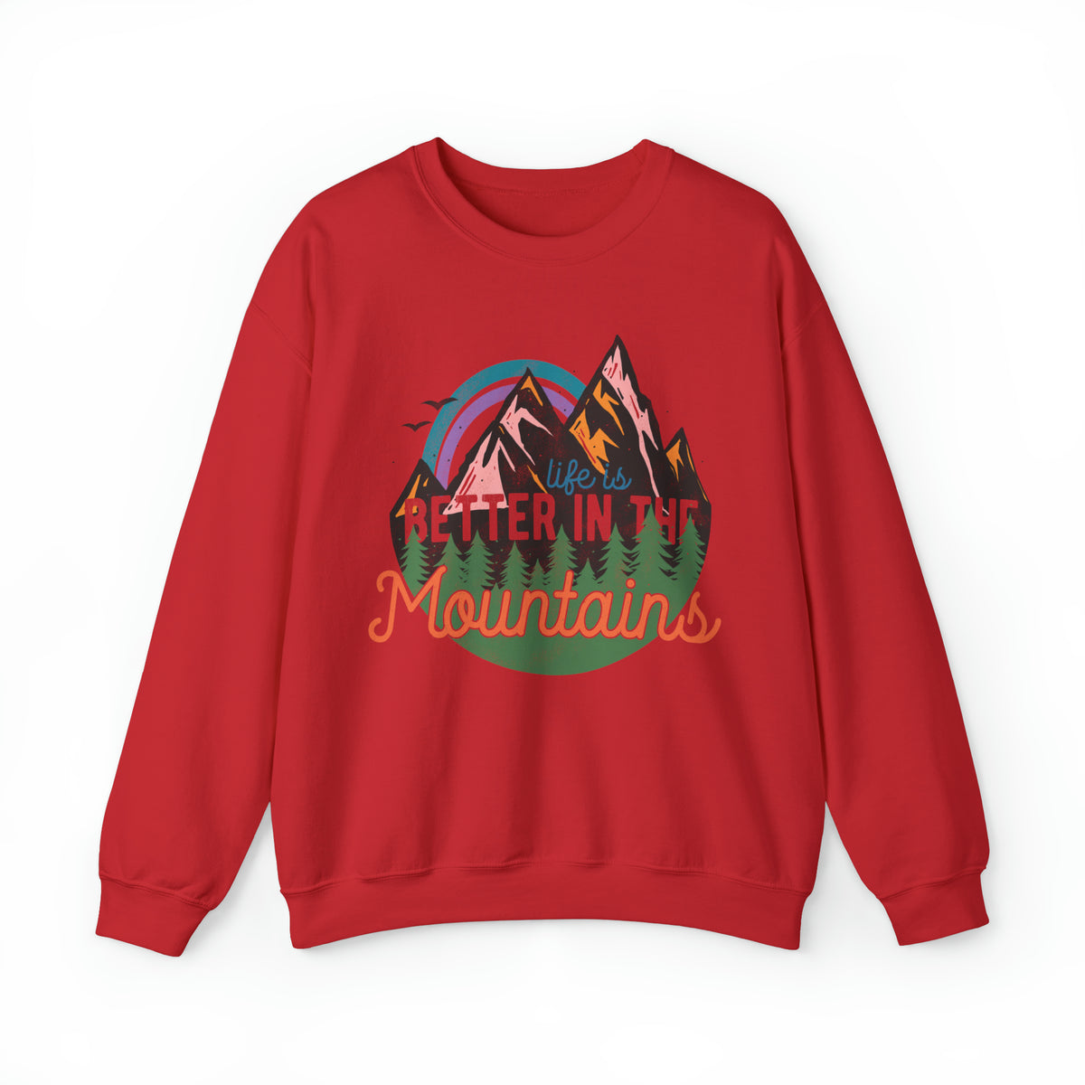 Unisex Heavy Blend™ Crewneck Sweatshirt Better in the mountain