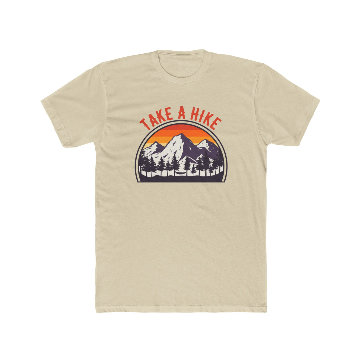 Unisex Cotton Crew Tee Take A Hike