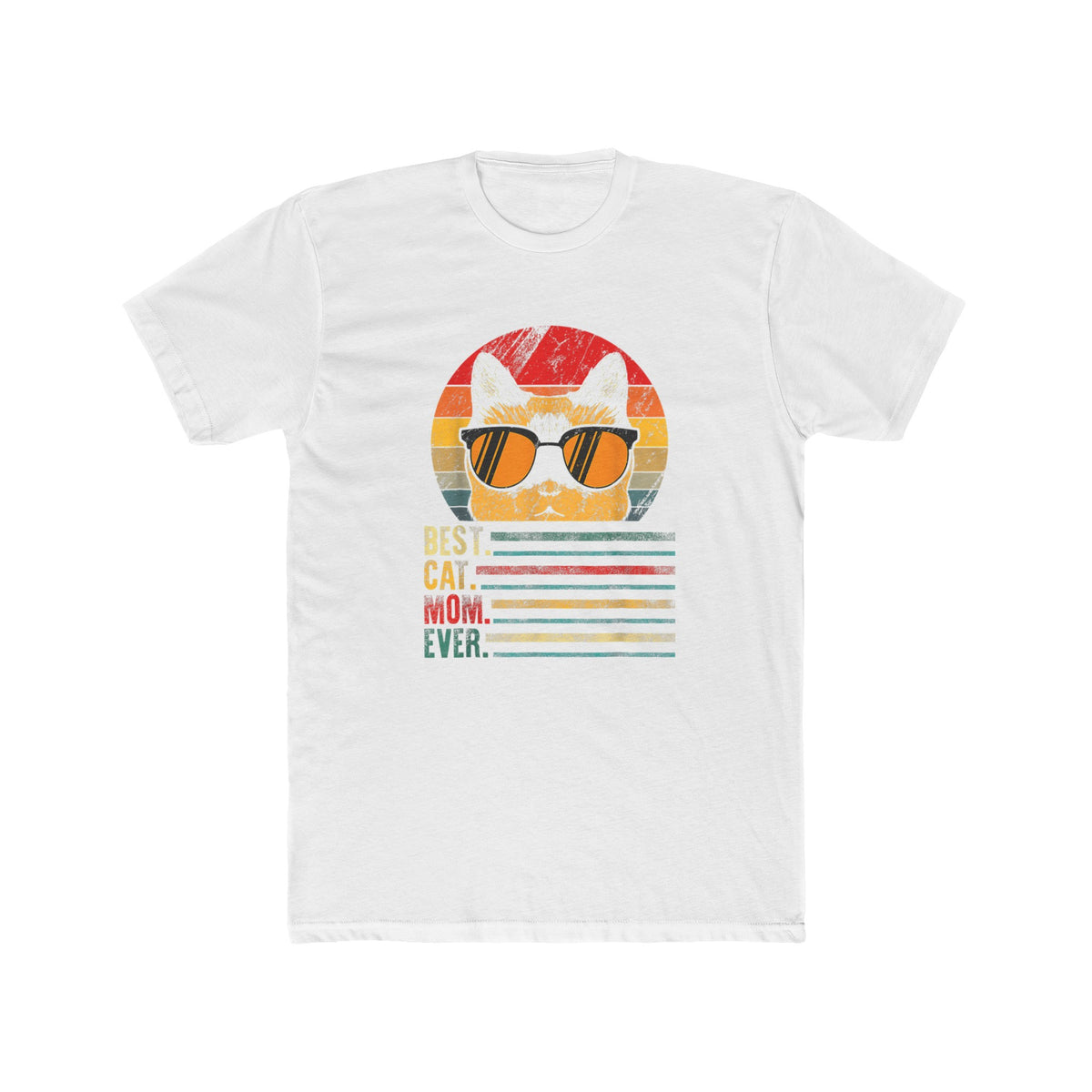 Unisex Cotton Crew Tee Best Cat Mom ever