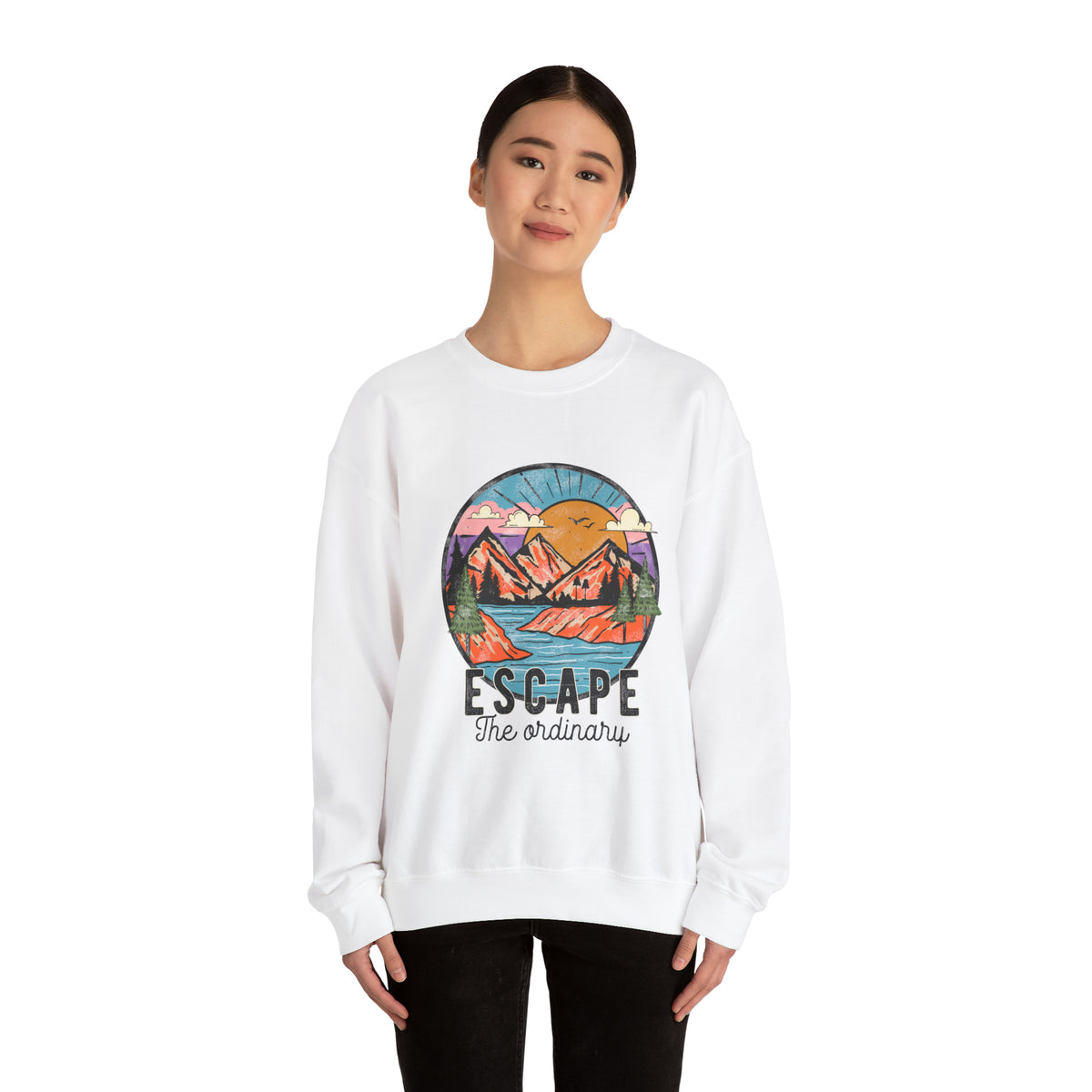 Unisex Heavy Blend™ Crewneck Sweatshirt ESCAPE