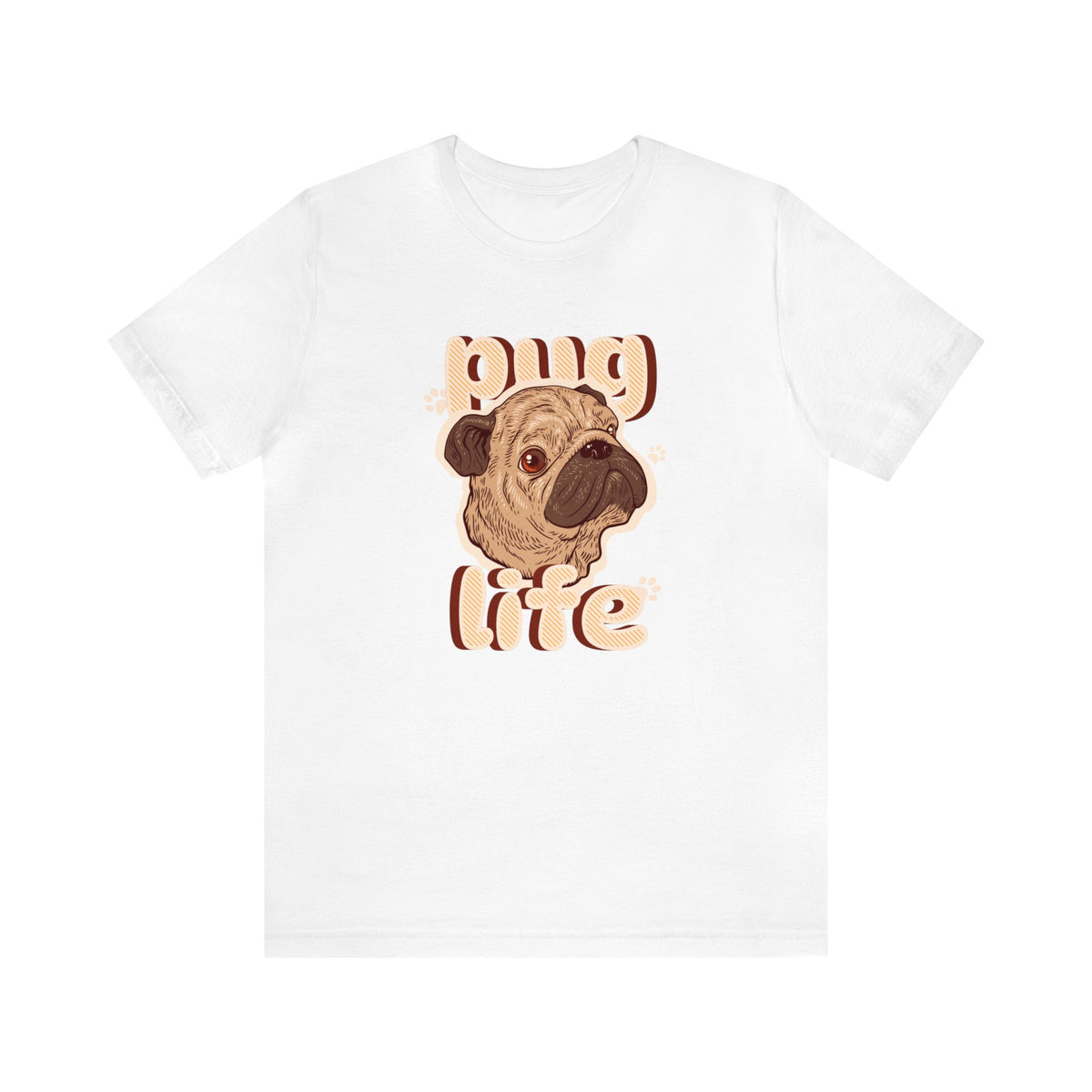 Unisex Jersey Short Sleeve Pug life