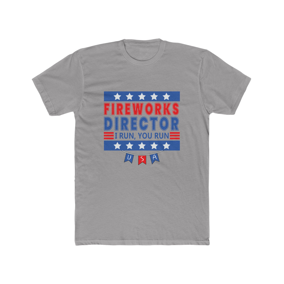 Unisex Cotton Crew Tee Firework Director