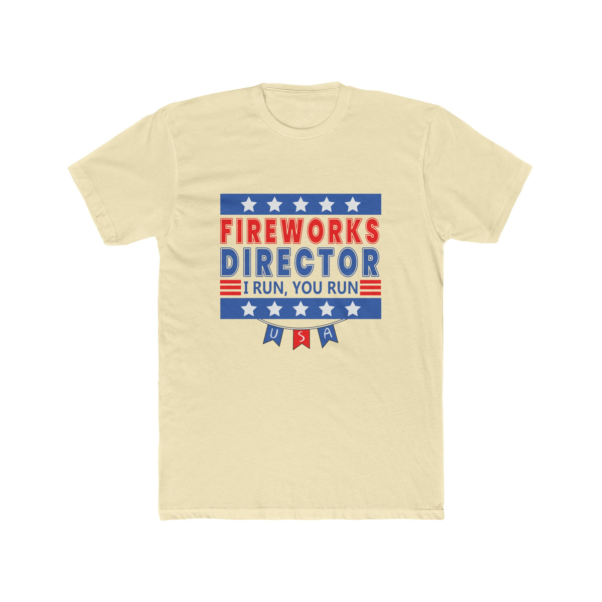 Unisex Cotton Crew Tee Firework Director