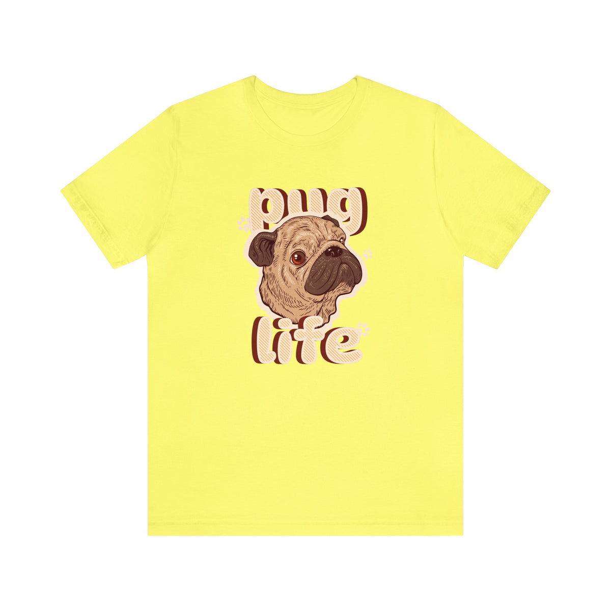 Unisex Jersey Short Sleeve Pug life