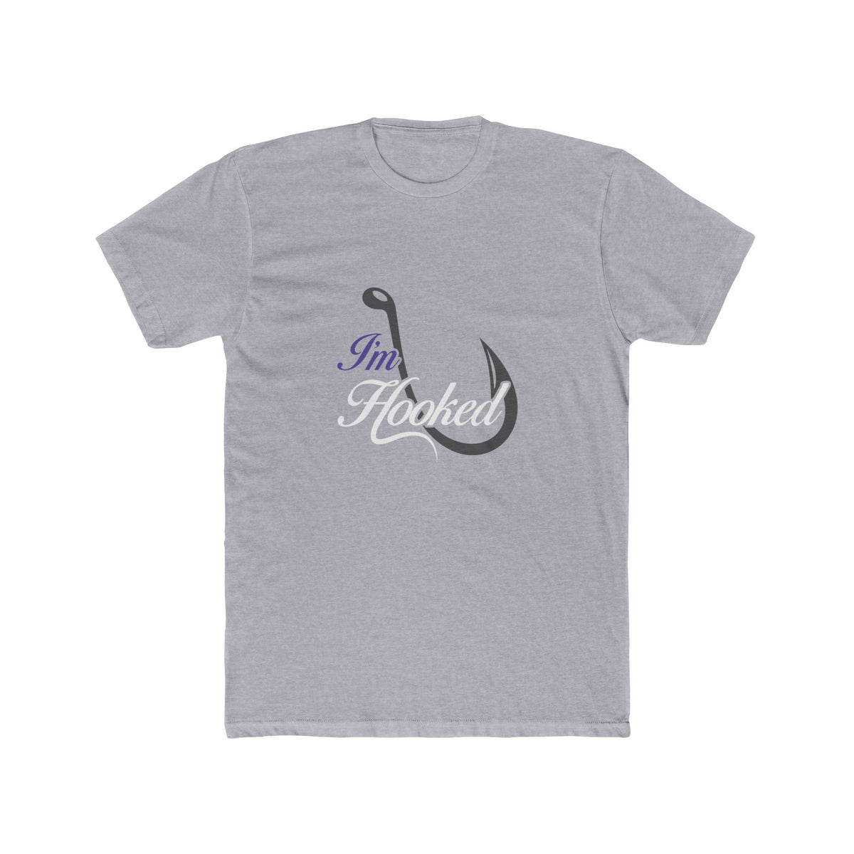 Unisex Cotton Crew Tee I'm hooked