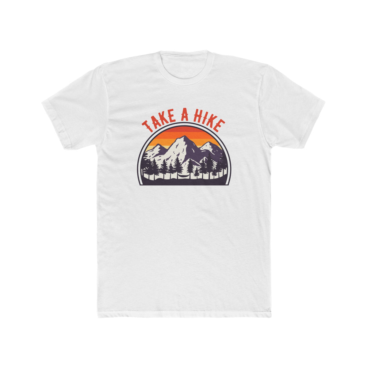 Unisex Cotton Crew Tee Take A Hike