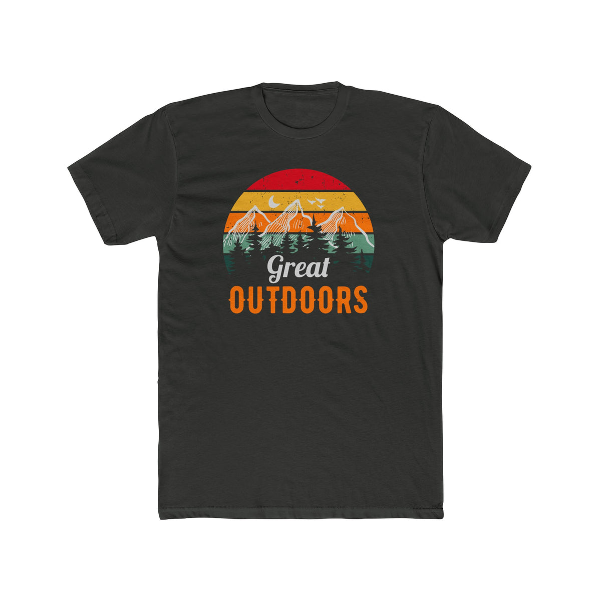 Unisex Cotton Crew Tee Great Outdoors