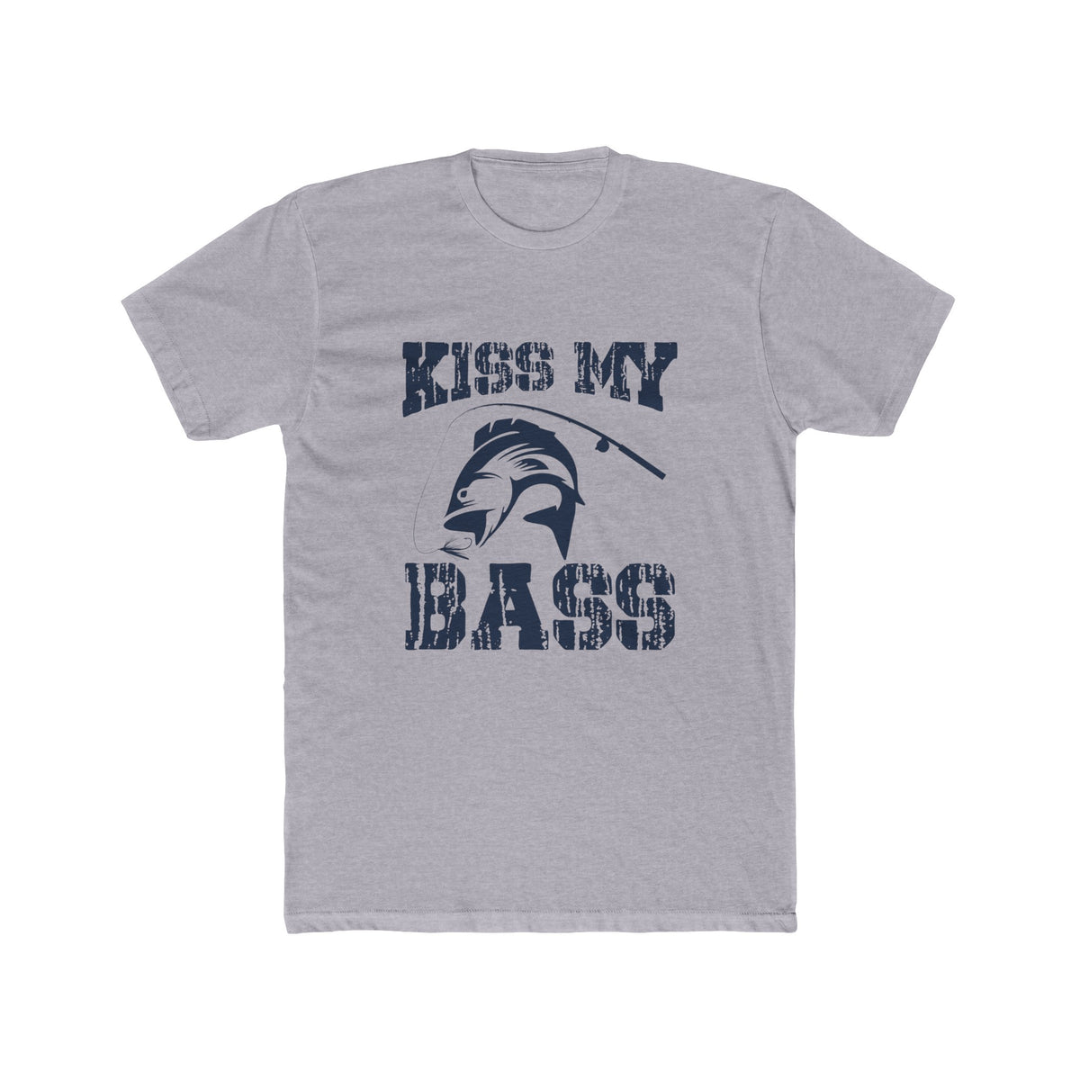 Unisex Cotton Crew Tee Kiss My Bass