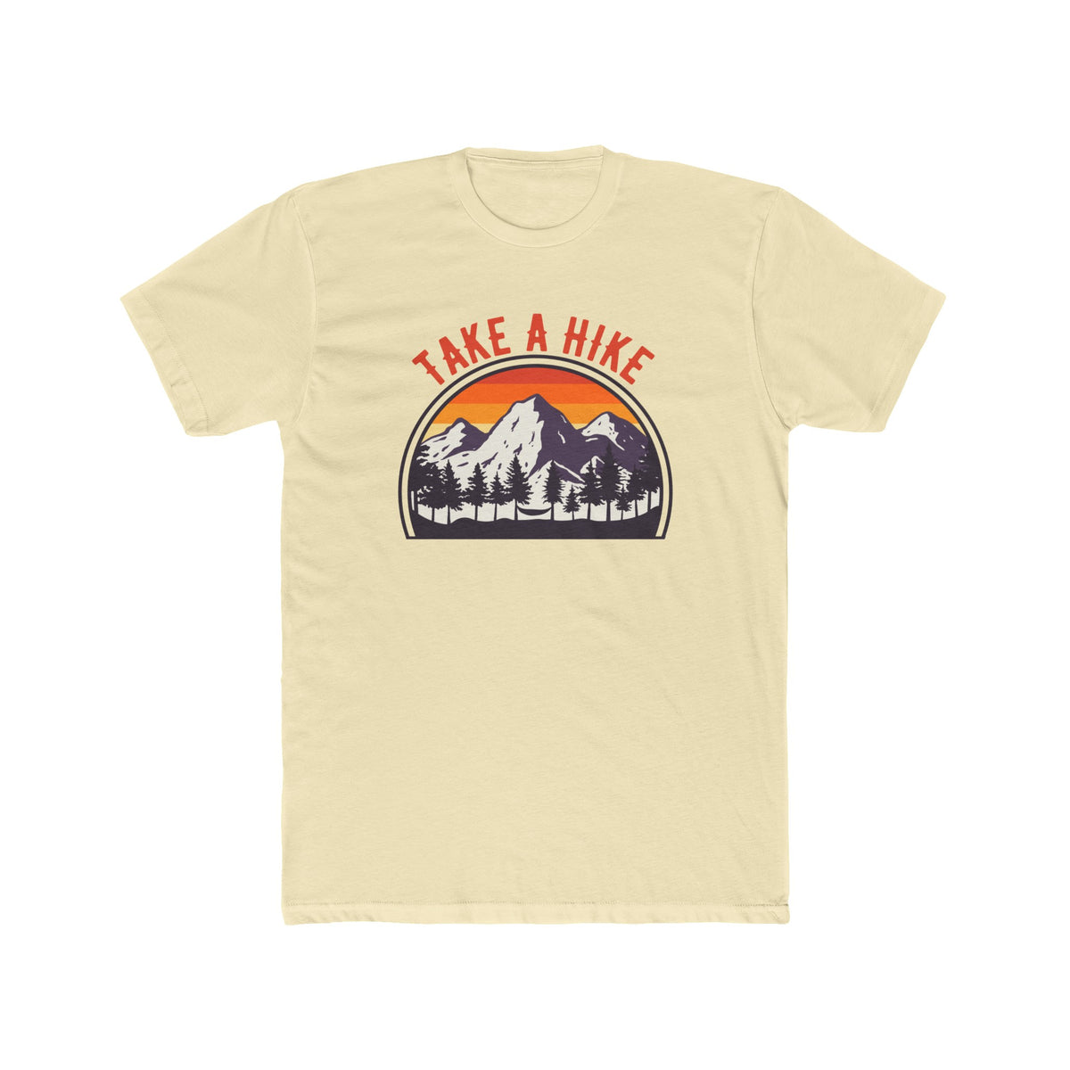 Unisex Cotton Crew Tee Take A Hike