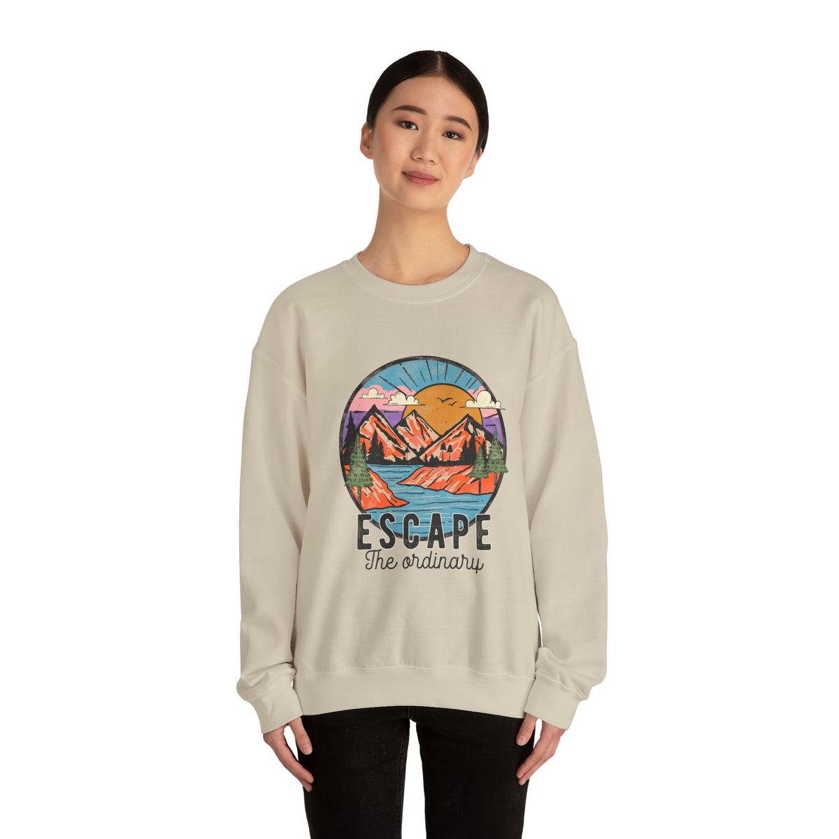 Unisex Heavy Blend™ Crewneck Sweatshirt ESCAPE