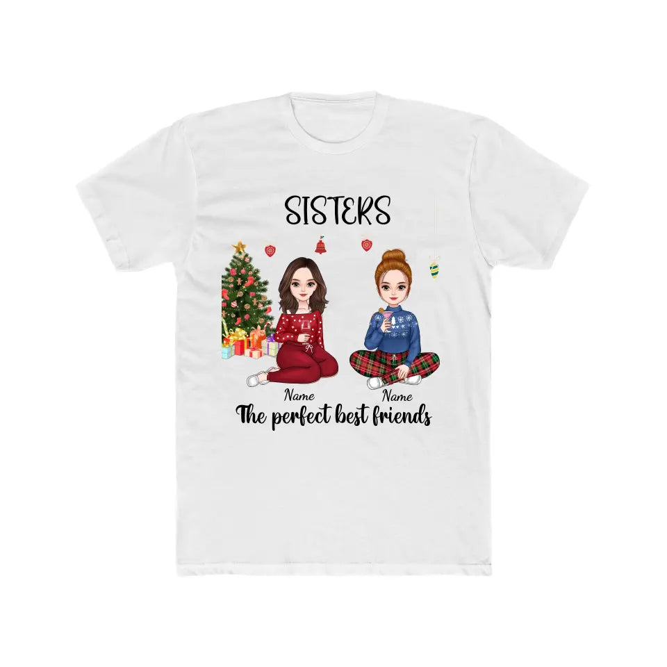 Sisters The Perfect Best Friends Personalized T-shirt