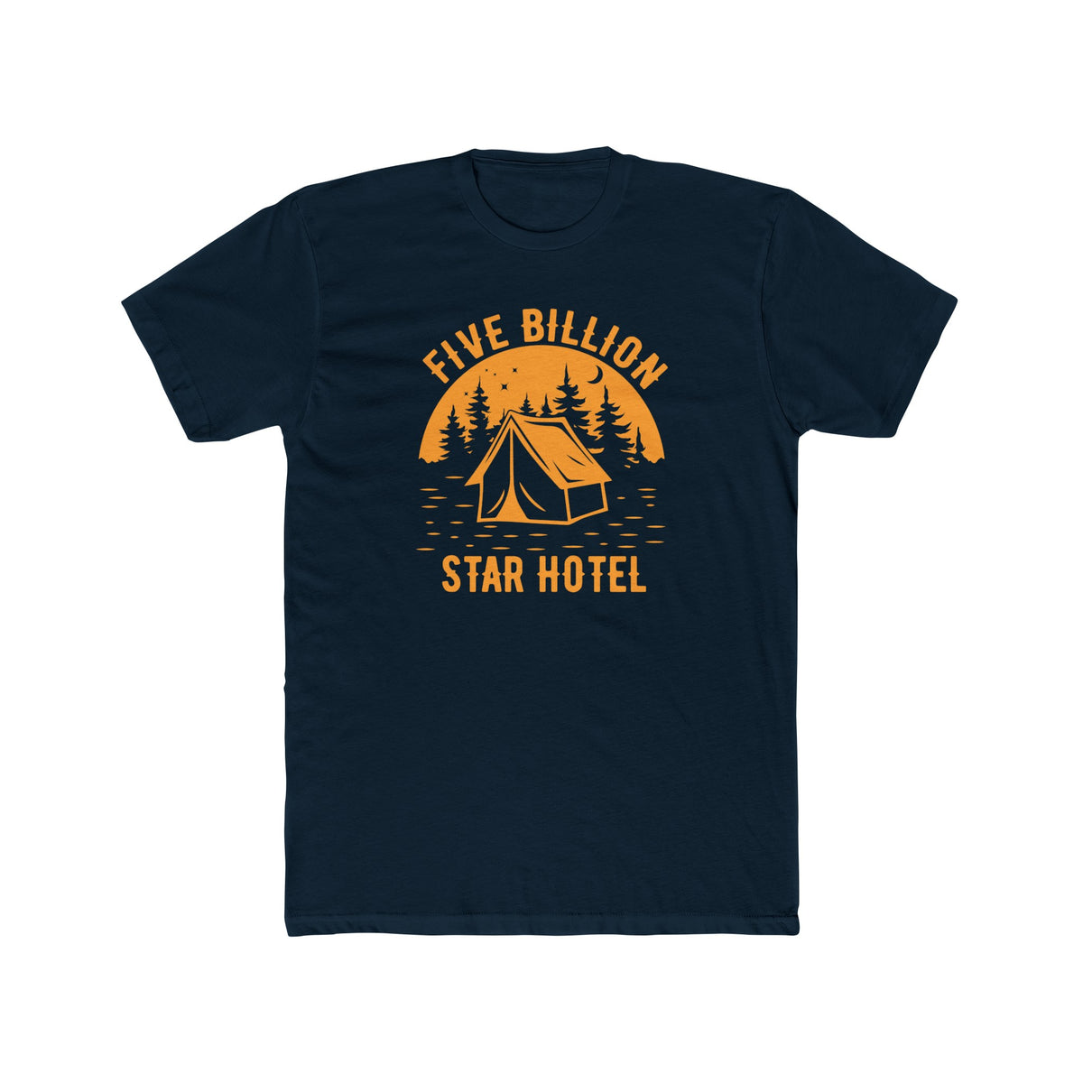 Unisex Cotton Crew Tee five Billion Star Hotel