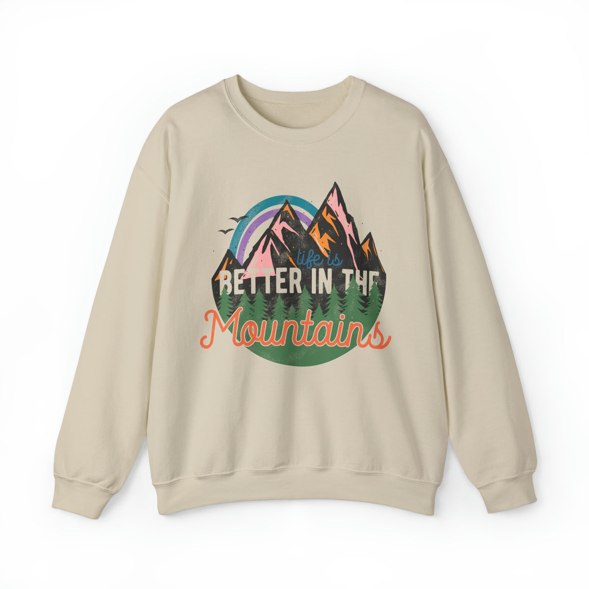 Unisex Heavy Blend™ Crewneck Sweatshirt Better in the mountain