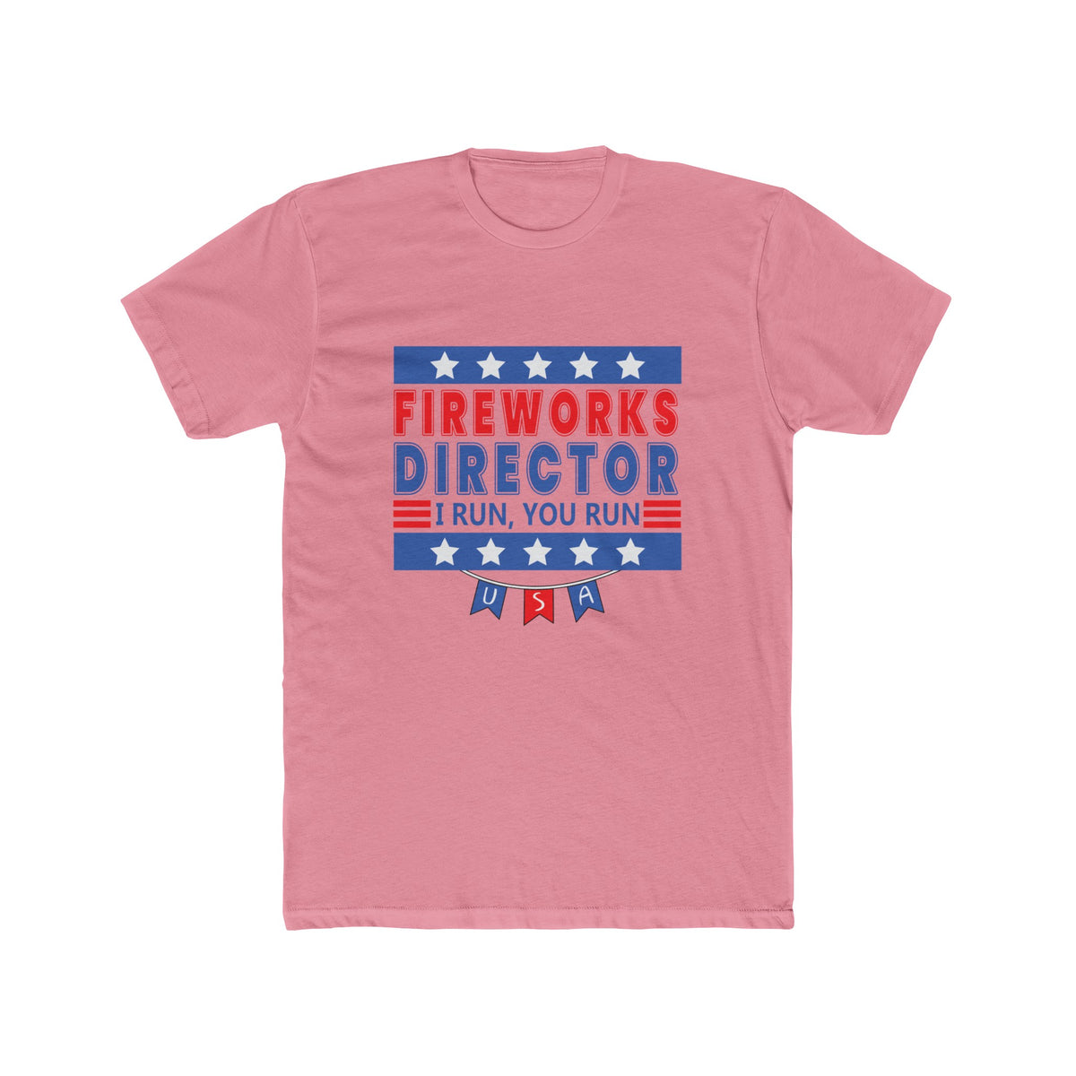 Unisex Cotton Crew Tee Firework Director