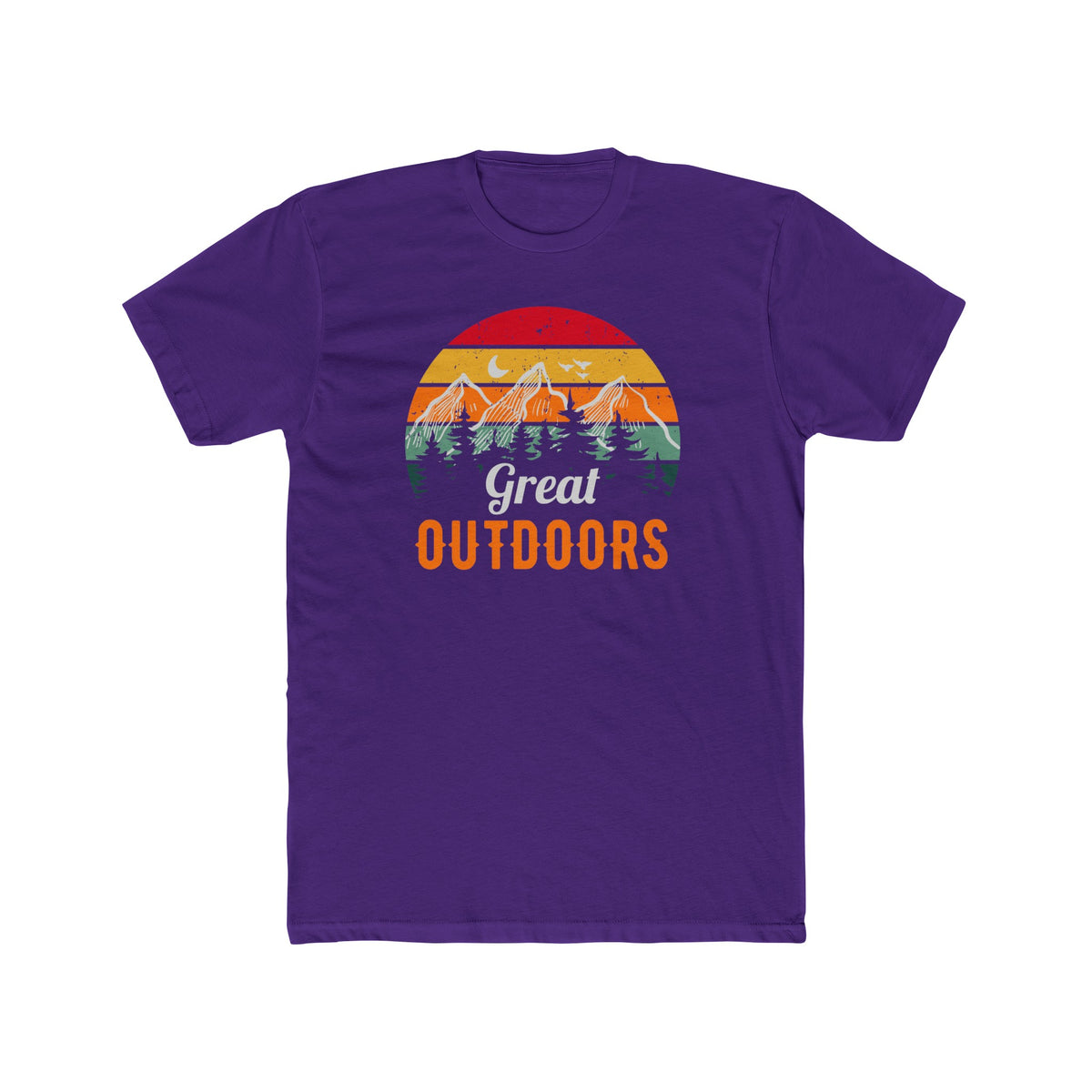 Unisex Cotton Crew Tee Great Outdoors