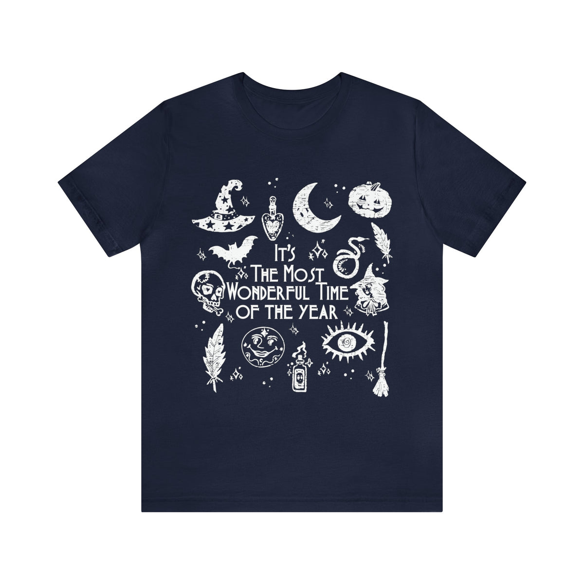 Unisex BELLA CANVA It's The Most Wonderful Time Of The Year Shirt, it's the season spooky, halloweening