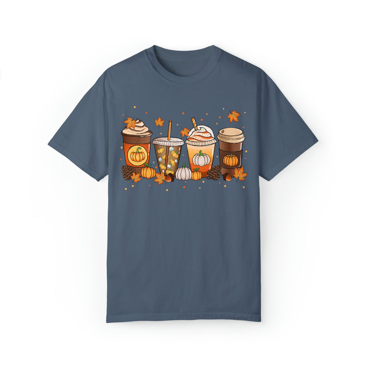 Comfort Colors T-Shirt Pumpkin Spice Falls Drinks Pumpkin Latte Coffee