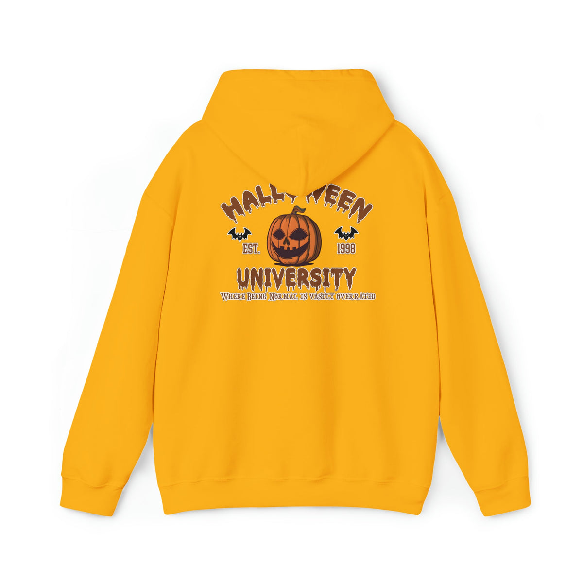 Unisex Halloween University Hoodie, Halloween small Town Est 1998 Hoodie