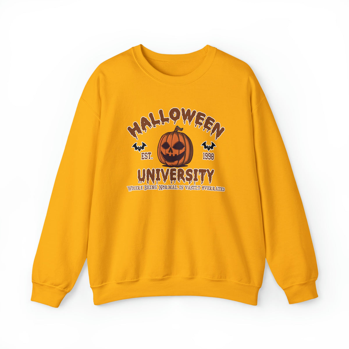 Unisex Halloween University sweashirt, Halloween small Town Est 1998 sweashirt