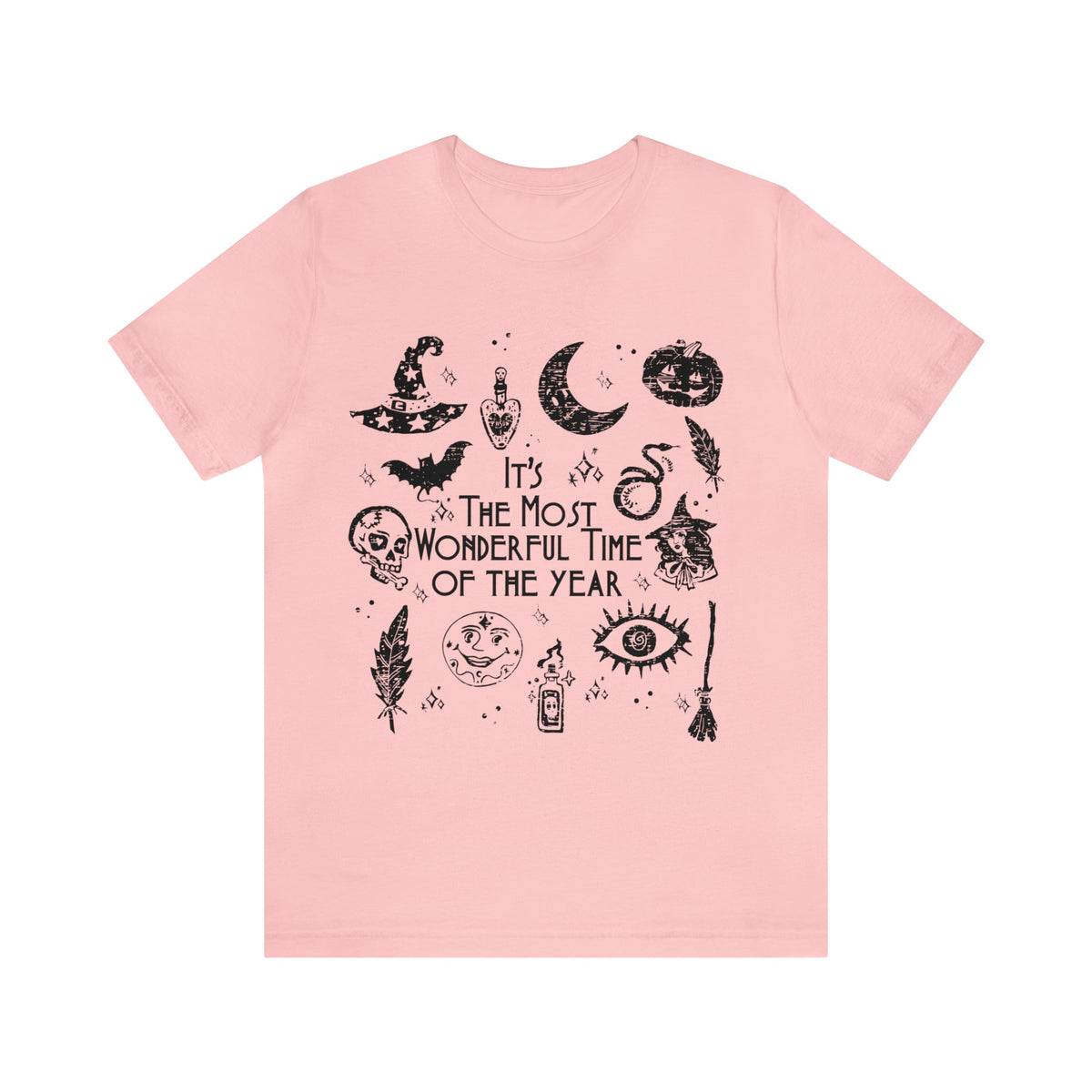 Unisex BELLA CANVA It's The Most Wonderful Time Of The Year Shirt, it's the season spooky, halloweening