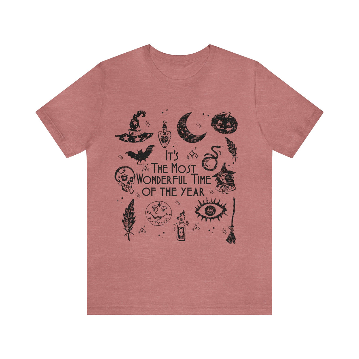 Unisex BELLA CANVA It's The Most Wonderful Time Of The Year Shirt, it's the season spooky, halloweening