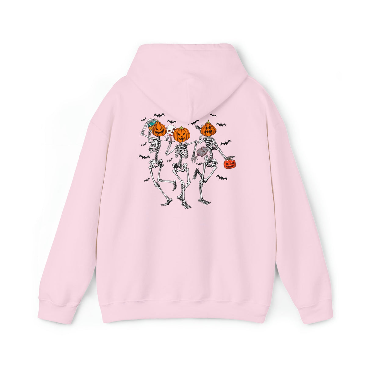 Unisex Hoodie Dancing Skeleton Halloween hoodie, spooky season pumpkin autumnal crewneck