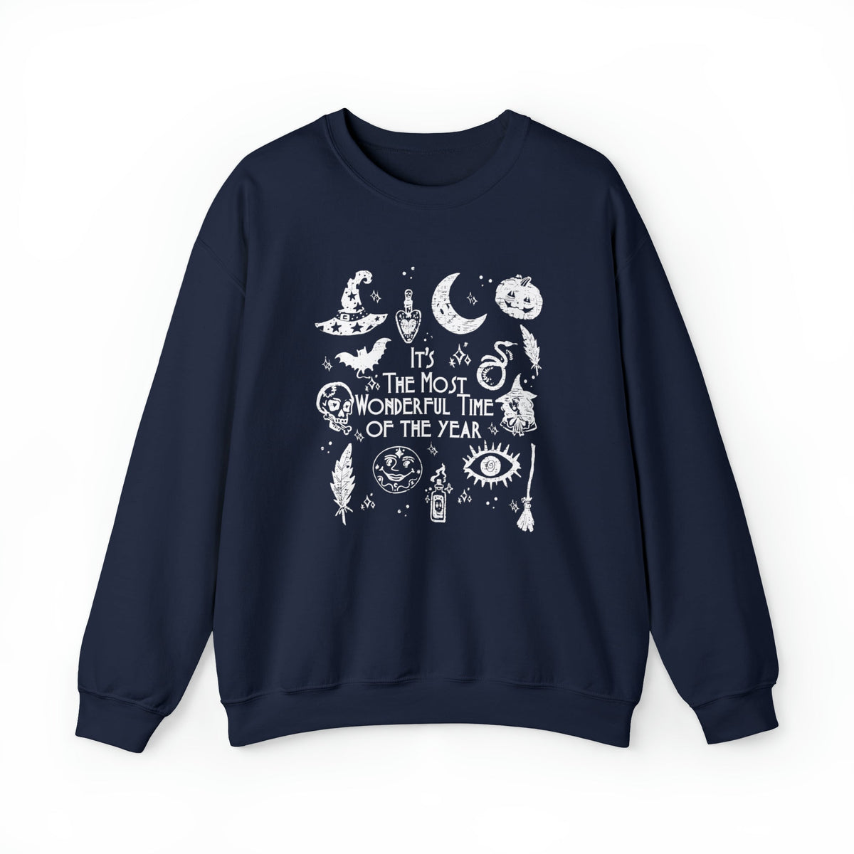 Unisex It's The Most Wonderful Time Of The Year Sweatshirt, it's the season spooky Crewneck