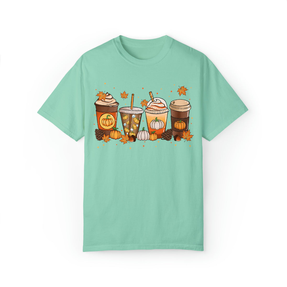 Comfort Colors T-Shirt Pumpkin Spice Falls Drinks Pumpkin Latte Coffee