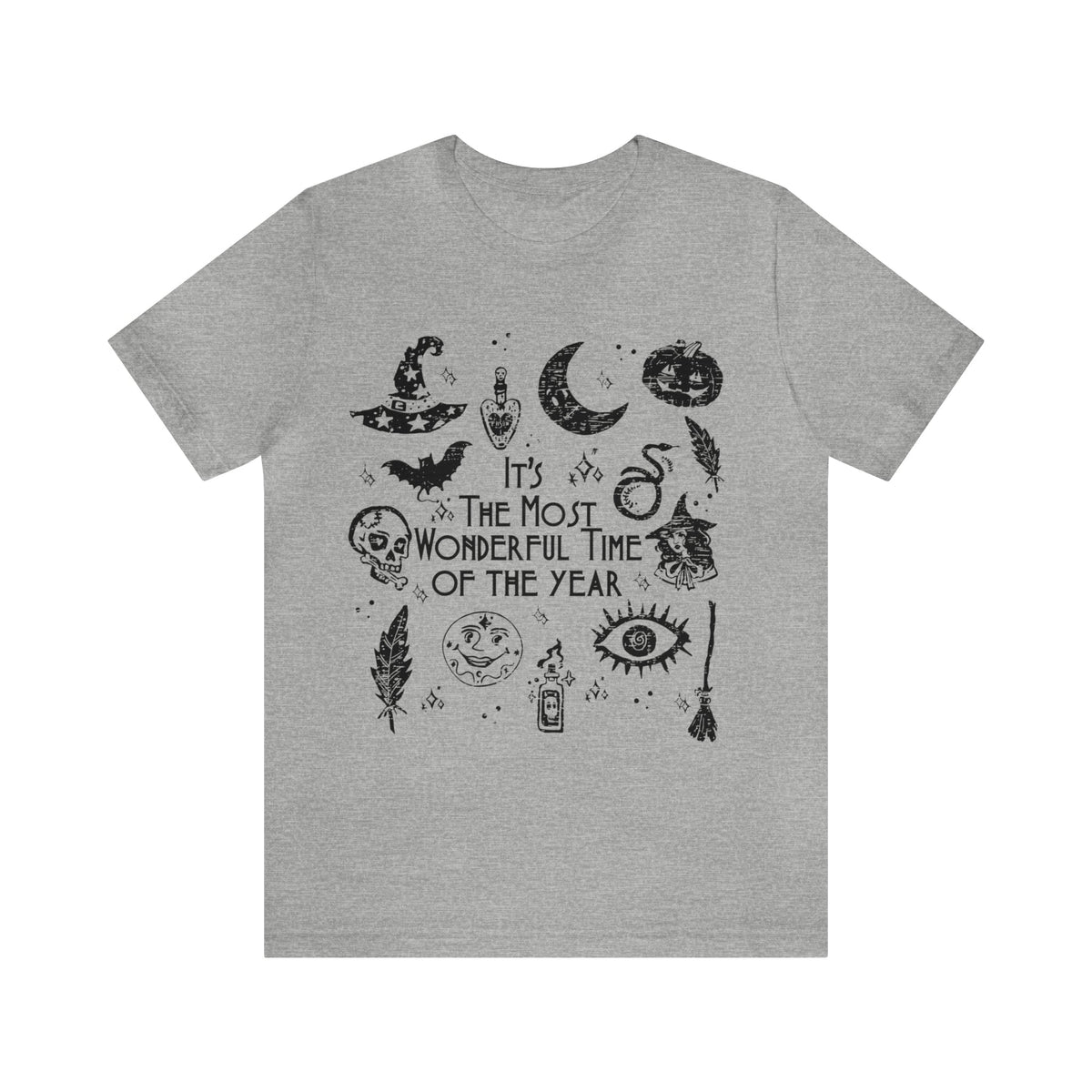 Unisex BELLA CANVA It's The Most Wonderful Time Of The Year Shirt, it's the season spooky, halloweening