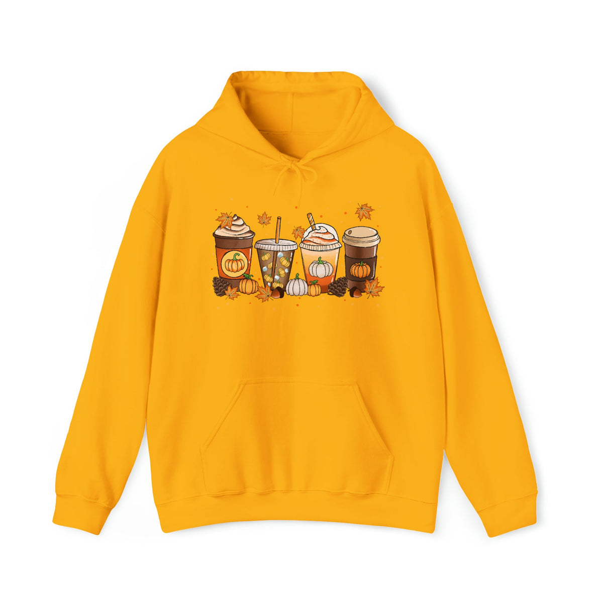 Unisex HOODIE Pumpkin Spice Falls Drinks Pumpkin Latte Coffee