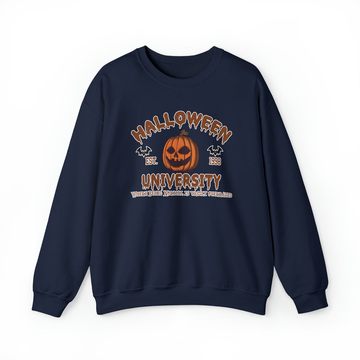 Unisex Halloween University sweashirt, Halloween small Town Est 1998 sweashirt