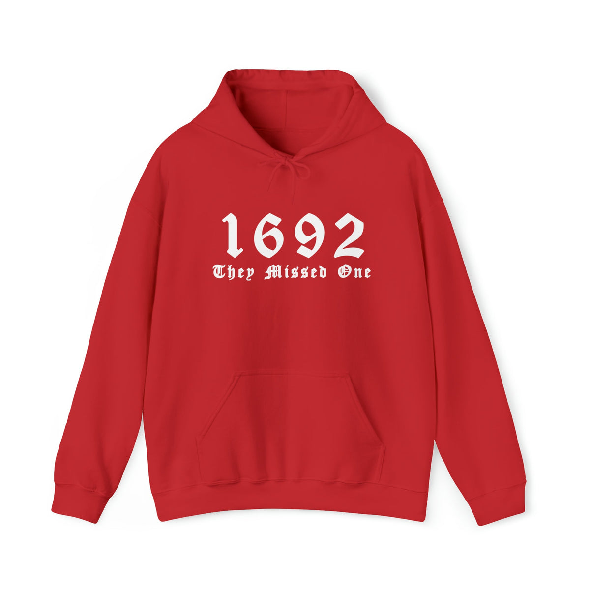 Unisex HOODIE 1692 They Missed One Salem Witch