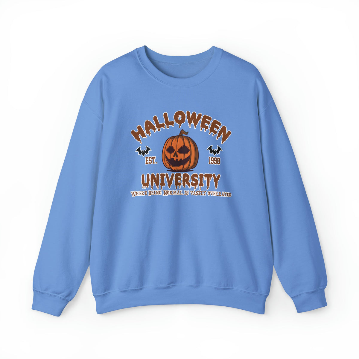 Unisex Halloween University sweashirt, Halloween small Town Est 1998 sweashirt