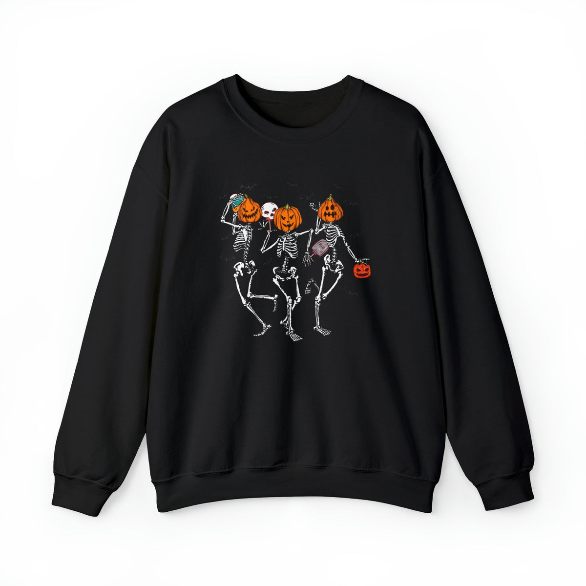 Unisex Sweatshirt Dancing Skeleton Halloween Sweatshirt spooky season