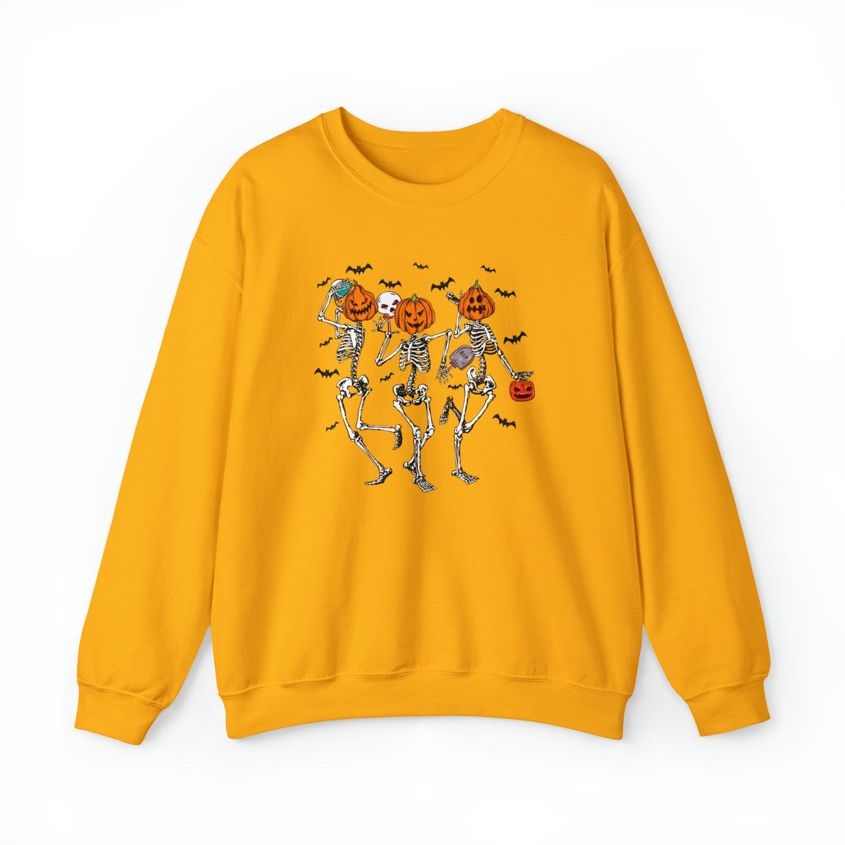 Unisex Sweatshirt Dancing Skeleton Halloween Sweatshirt spooky season