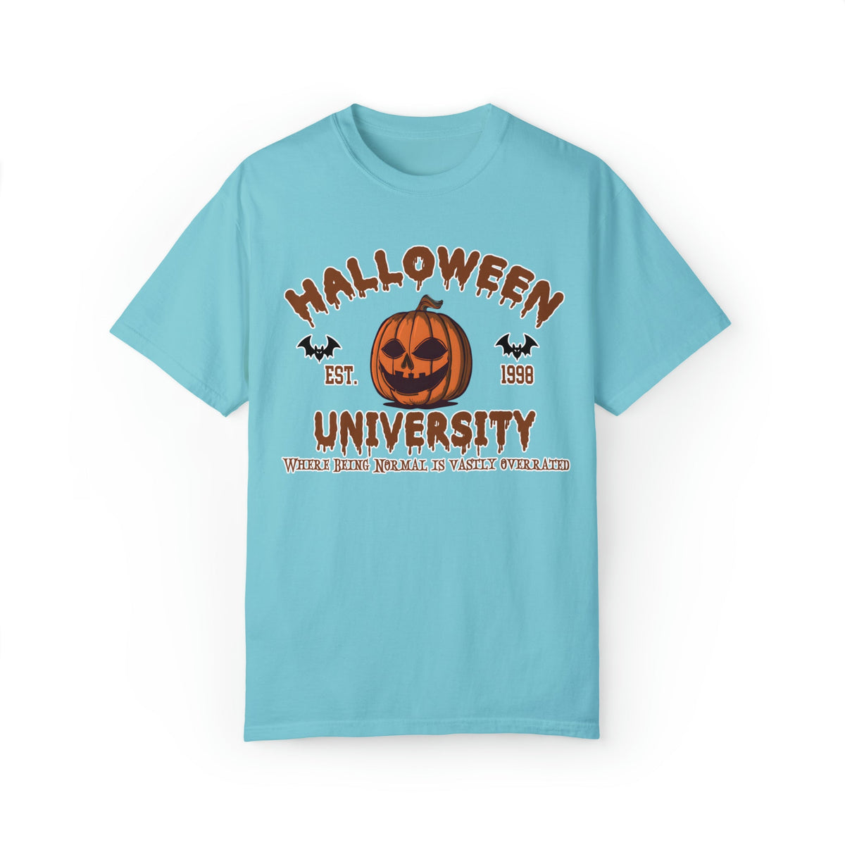 Unisex COMFORT COLORS Halloween University shirt, Halloween small Town Est 1998 shirt