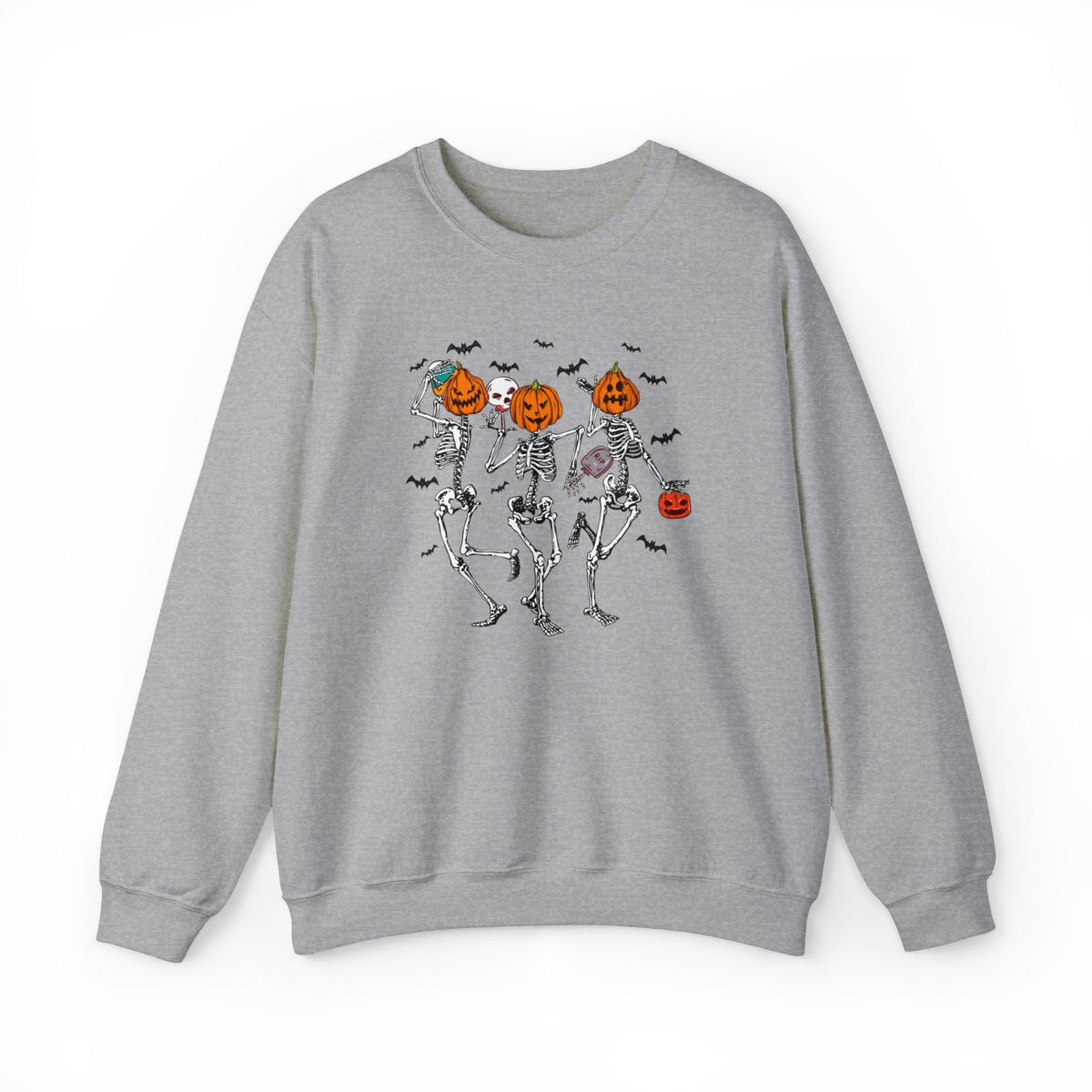 Unisex Sweatshirt Dancing Skeleton Halloween Sweatshirt spooky season