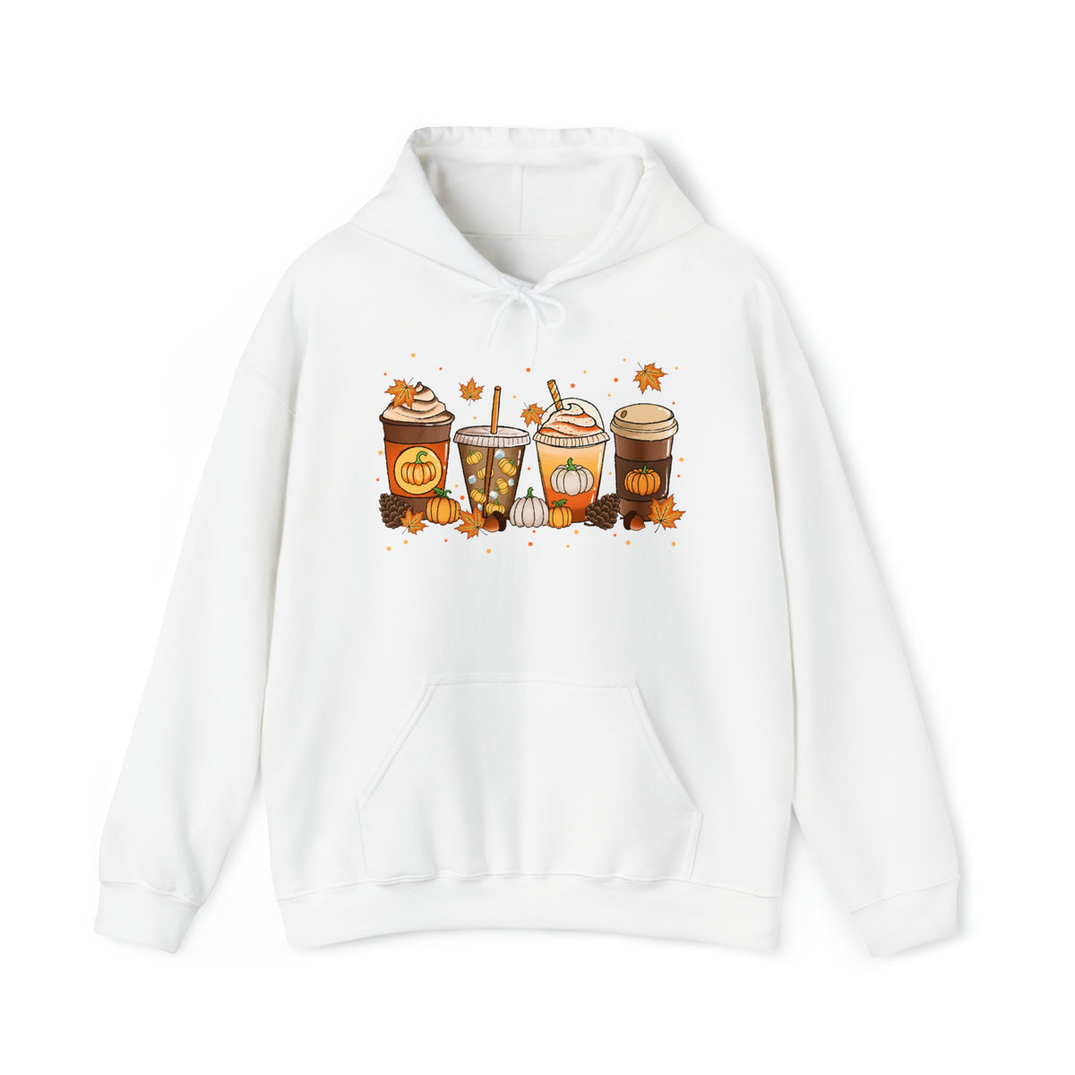 Unisex HOODIE Pumpkin Spice Falls Drinks Pumpkin Latte Coffee