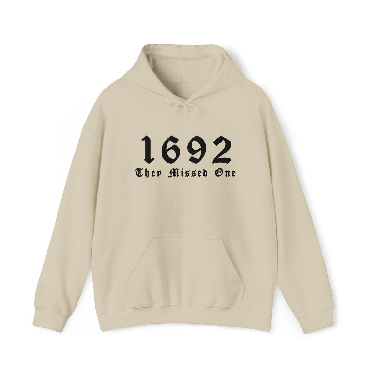 Unisex HOODIE 1692 They Missed One Salem Witch