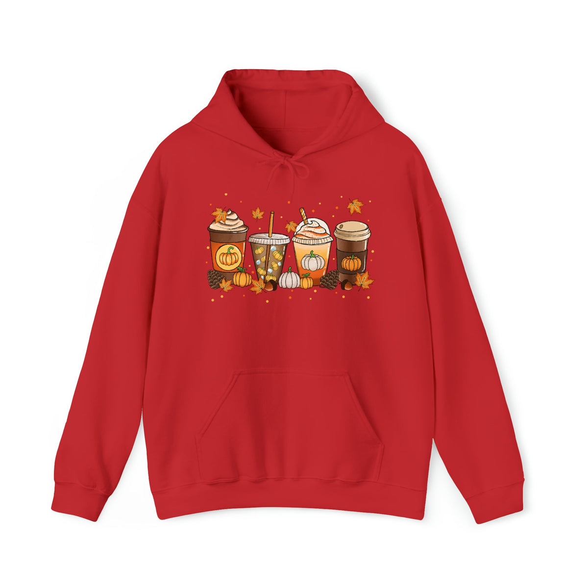 Unisex HOODIE Pumpkin Spice Falls Drinks Pumpkin Latte Coffee