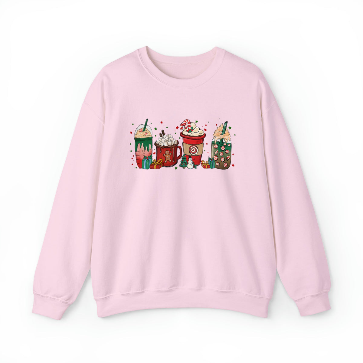 Unisex Sweatshirt Gingerbread Christmas Coffee Xmas Tee Coffee Lover Latte drink